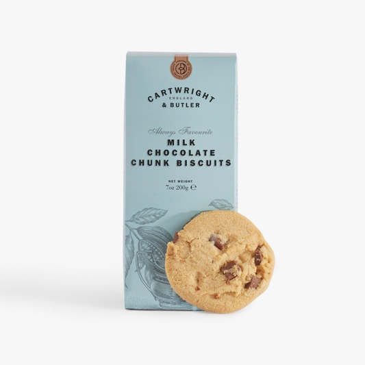 MILK CHOCOLATE CHUNK BISCUITS