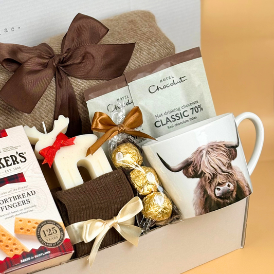 Ready to Go Gift UK | Gift Box for Him Her | Highland Chocolate Box